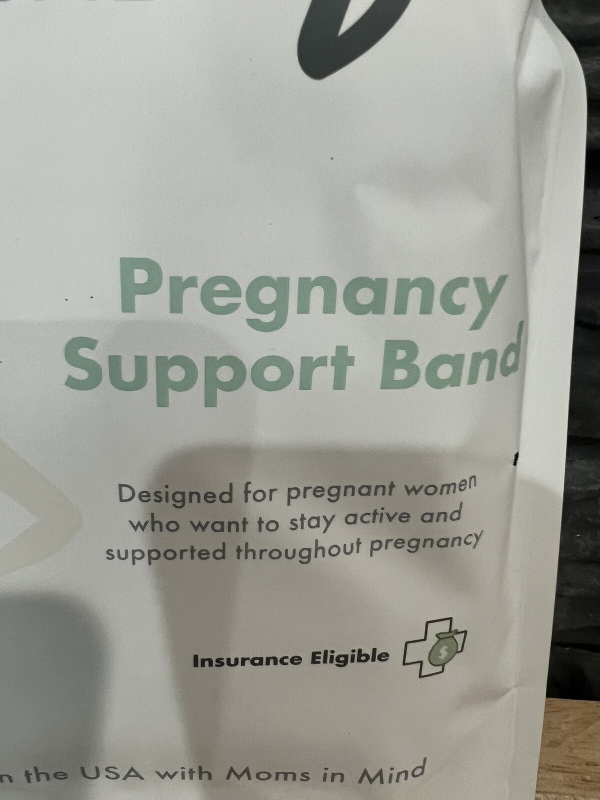 Motif Medical Pregnancy Support Band – Large 49 – 52 inches White