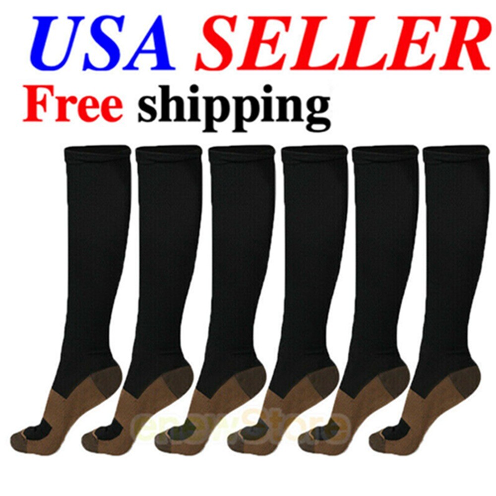 For Men and Women Compression Socks for Neuropathy Swollen Bariatric Lymphedema