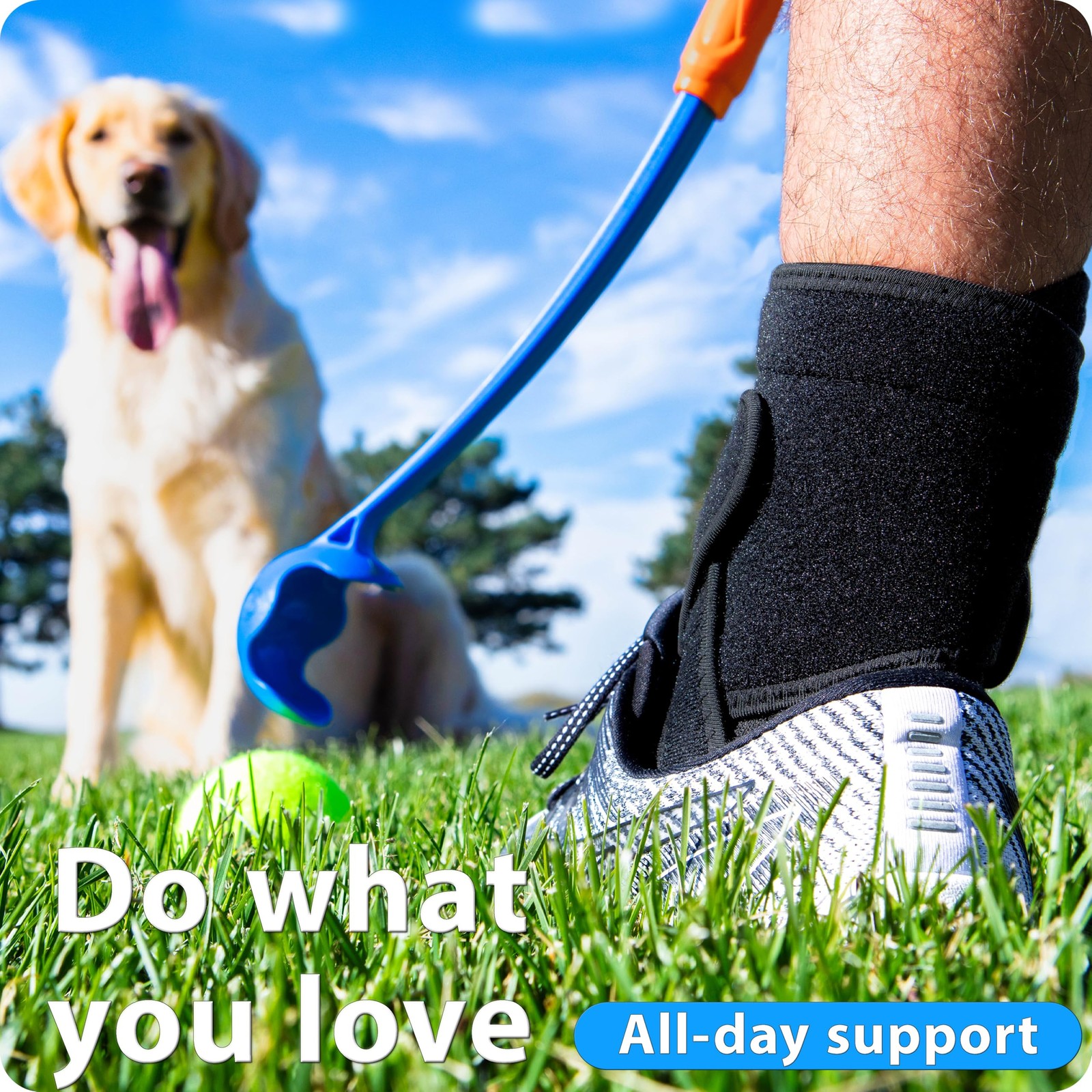Left Foot AFO Foot Drop Brace For Walking With Shoes, Socks, Or Barefoot Prov…