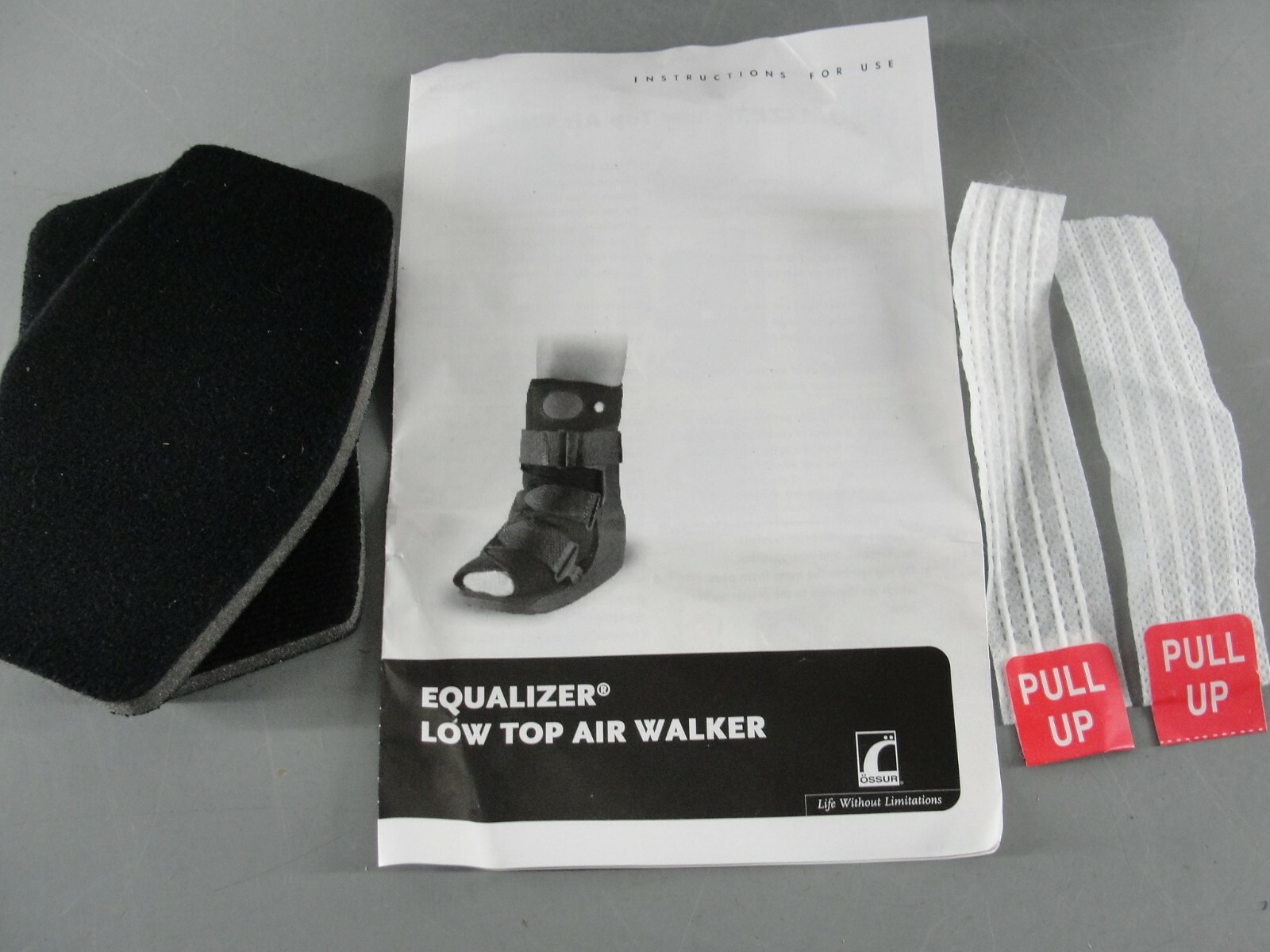 OSSUR ⚕️ LOW WALKER EQUALIZER WALKING ANKLE BRACE BOOT CAST SUPPORT PUMP SMALL