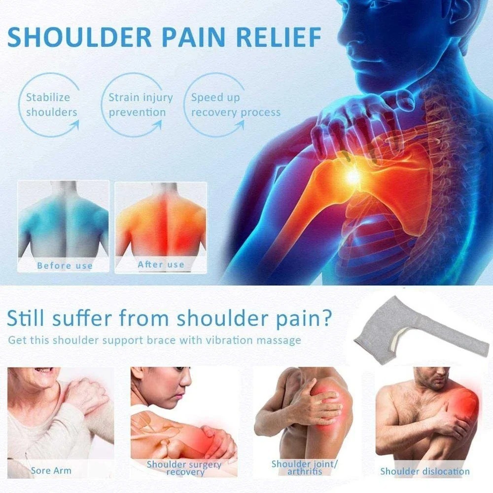 Compression Shoulder Brace, Shoulder Support Brace, AC Joint Rotator Cuff Brace,