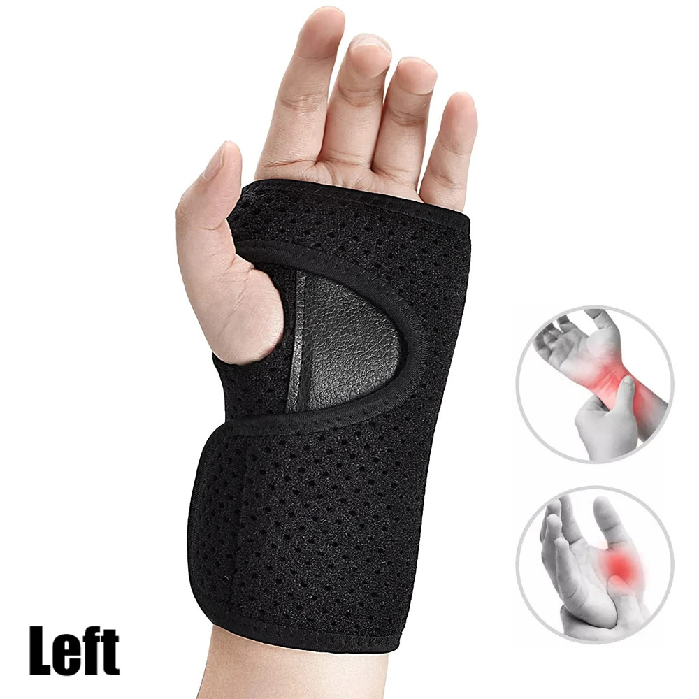 Adjustable Wrist Brace Tunnel Support Splint Hand Compression Night Wrap 1 Pc