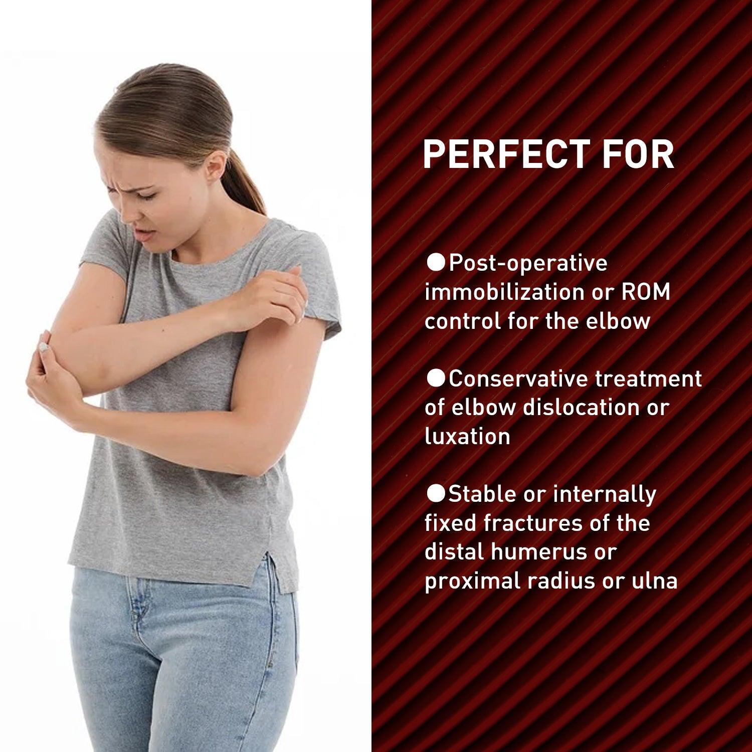 Zoyer Recovery+ Zero Gravity Post-OP Elbow Brace w/ Hand Grip