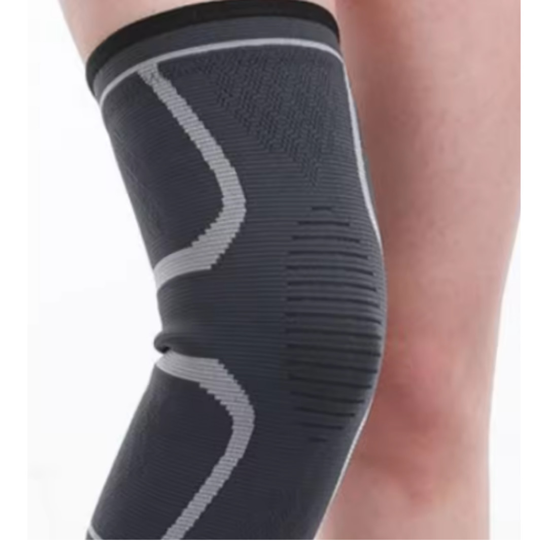 Knee Brace Compression Sleeve Hinged Joint Support Open Patella Stabilizer Wrap