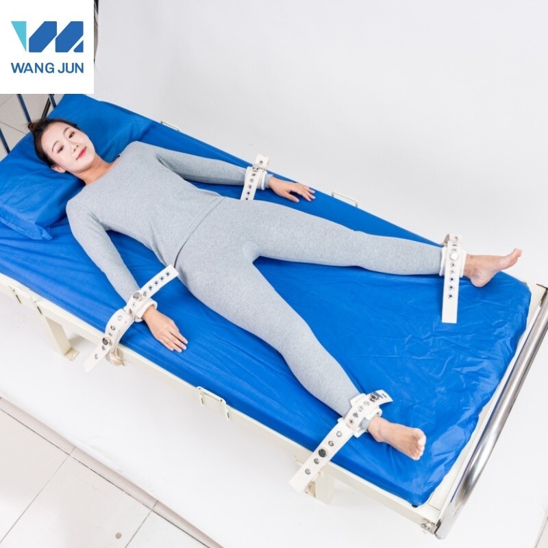 4-point Bed Magnetic restraint Strap Set For Psychiatric Limb Binding Bed Hands
