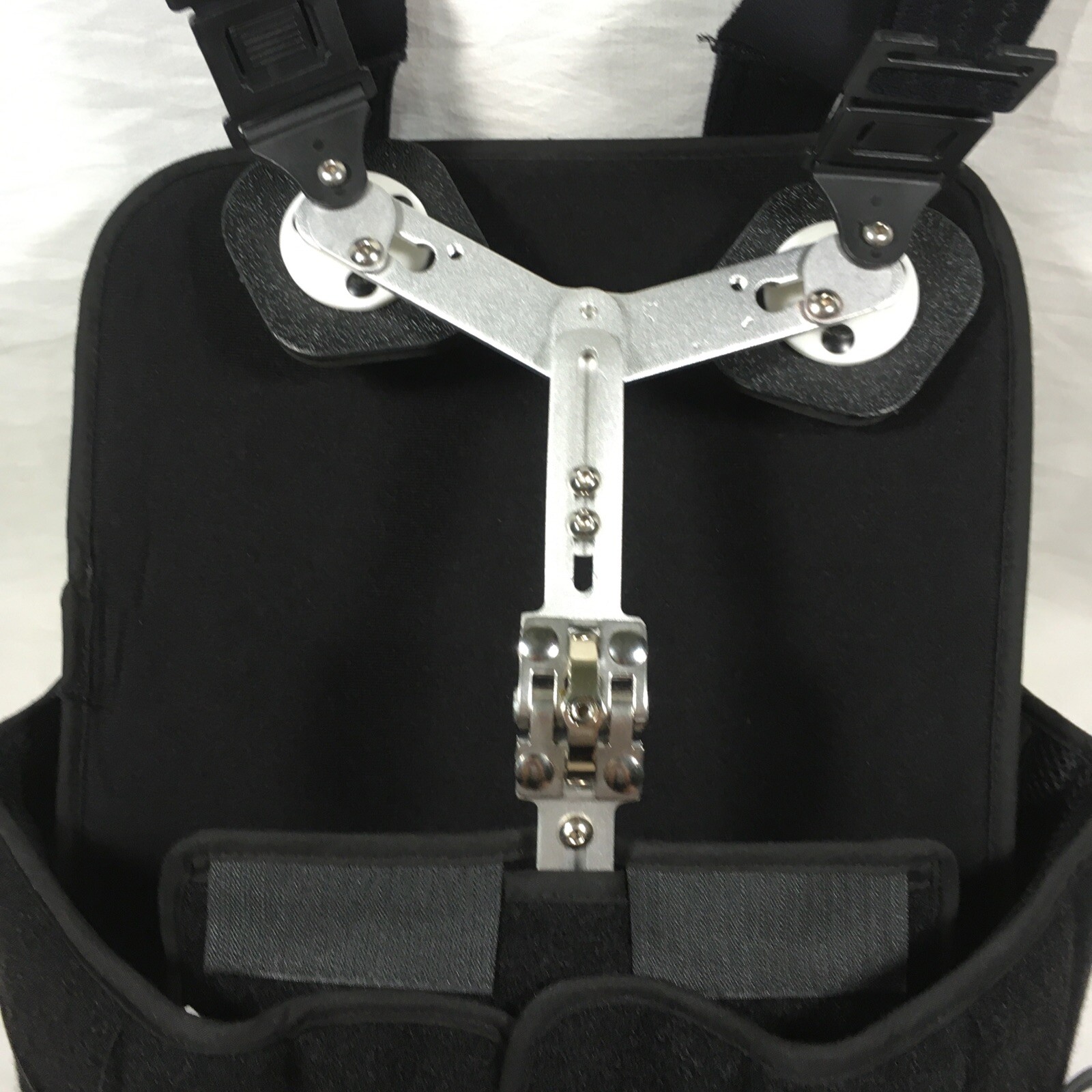 B & G Rehab Inc Back Brace Black Size Medium Spinal Recovery TLSO Fits 30″- 40″