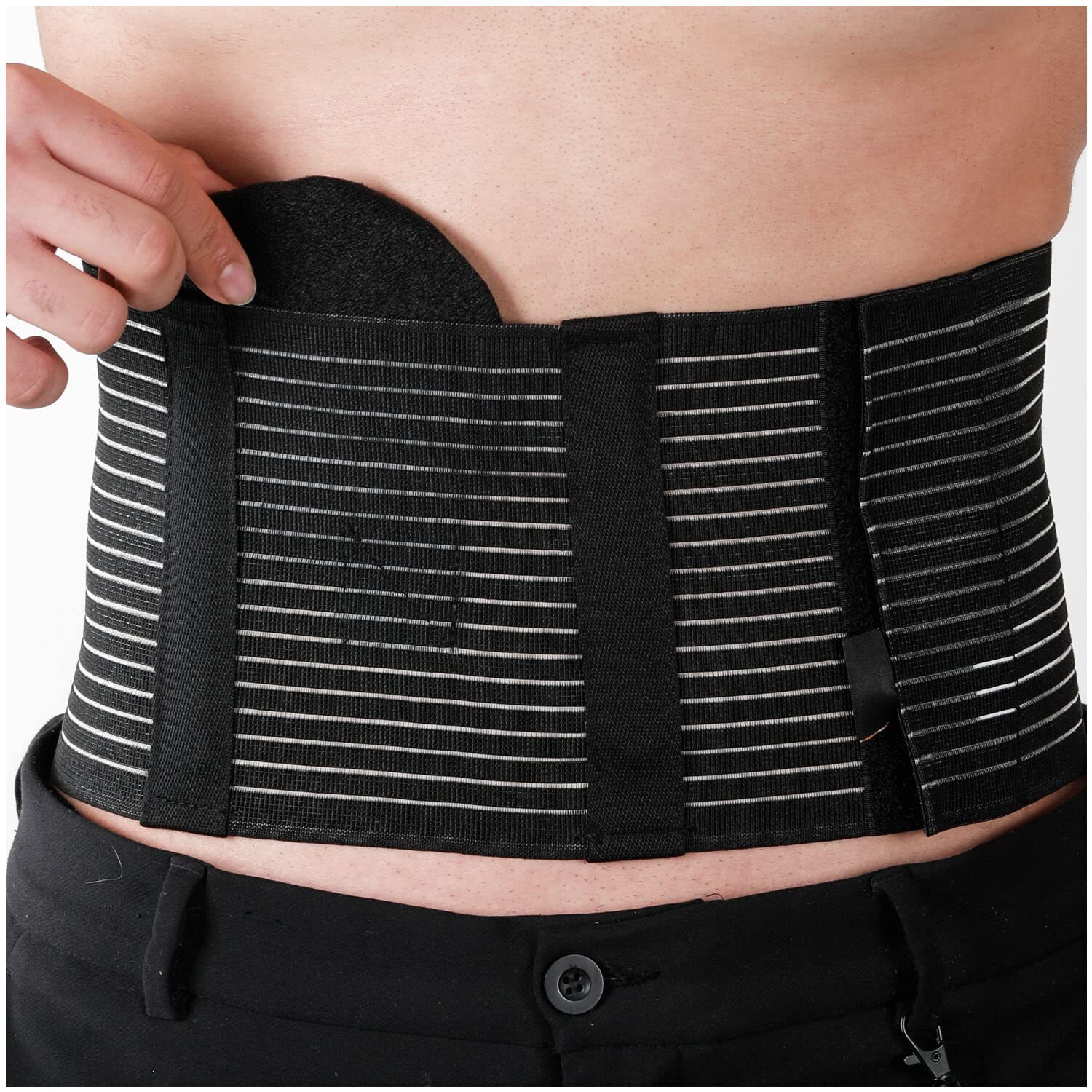 Armor® Adult Flexible Umbilical Hernia Support Belt for Relief of Abdominal Pain