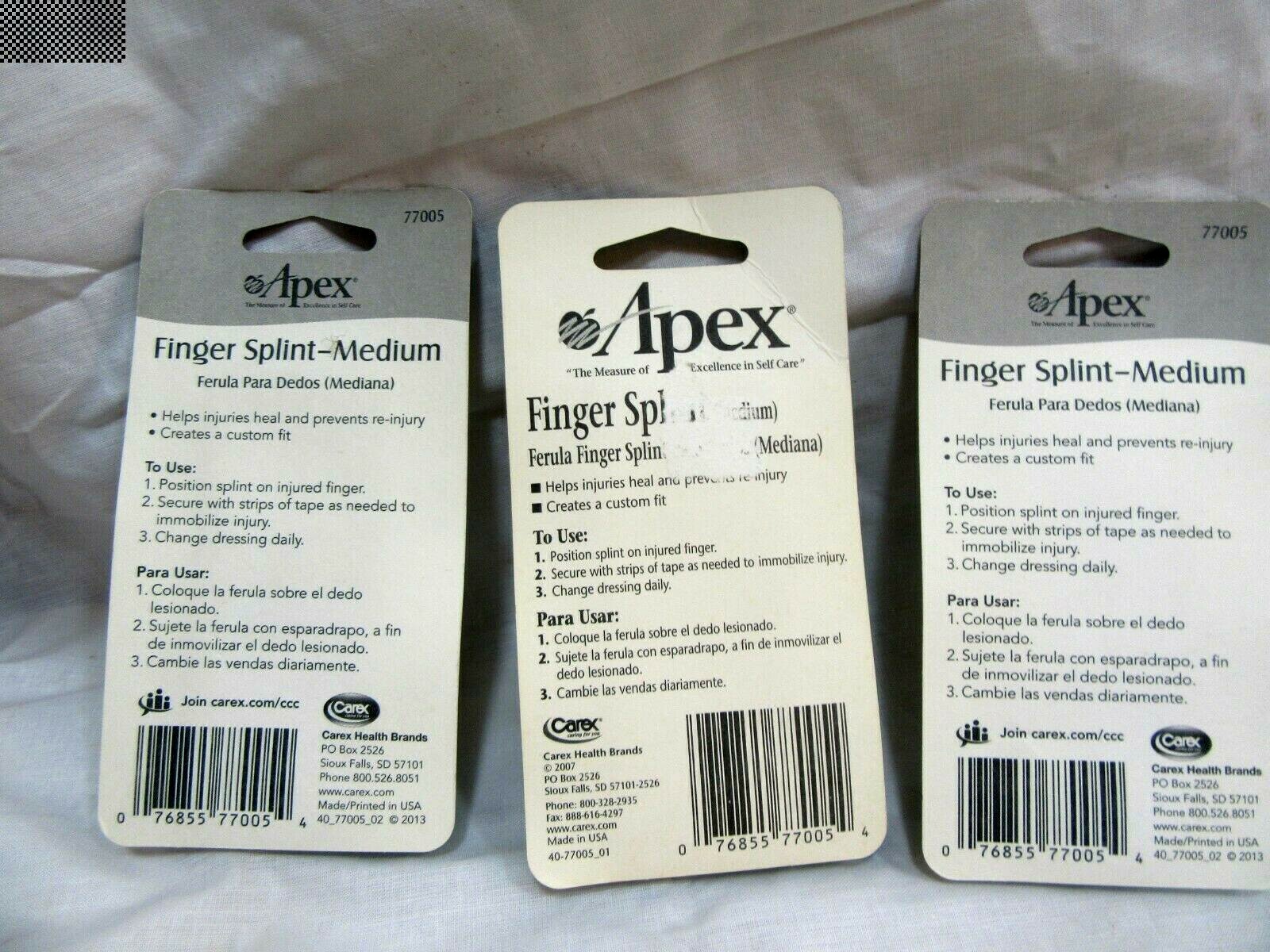 3 APEX FINGER SPLINT (MEDIUM)
