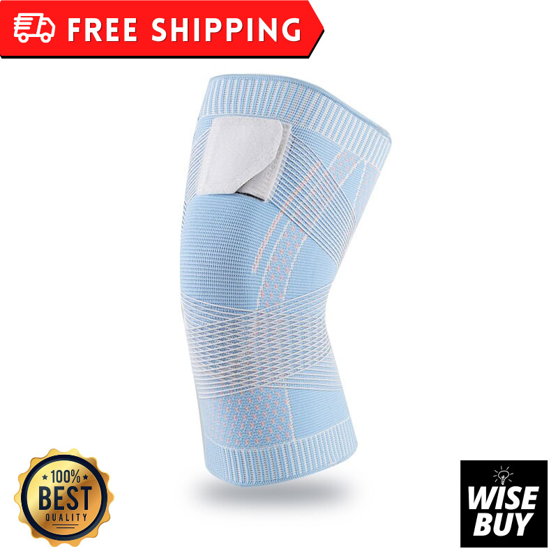 1pc Sports Knee Pad Men Women Pressurized Elastic Knee Pads Support Pad