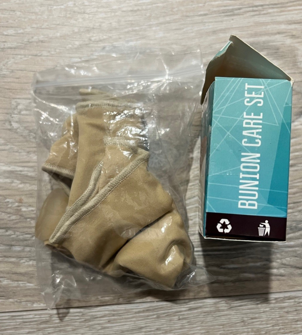 Bunion Care Set Toe Separator Corrector Relief Splint Foot Pain Support Open Box