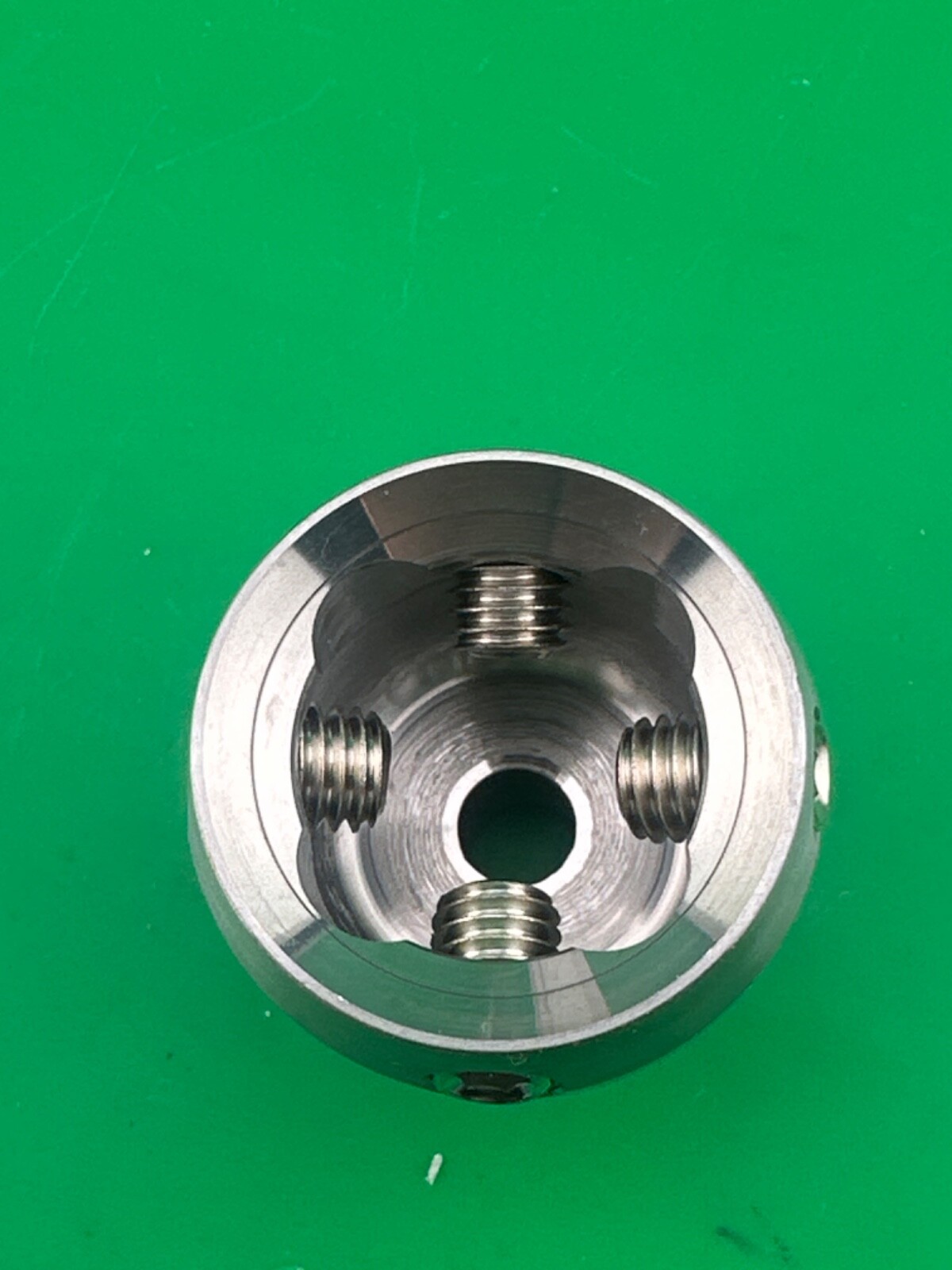 Prosthetic male pyramid & female receiver component adapter part