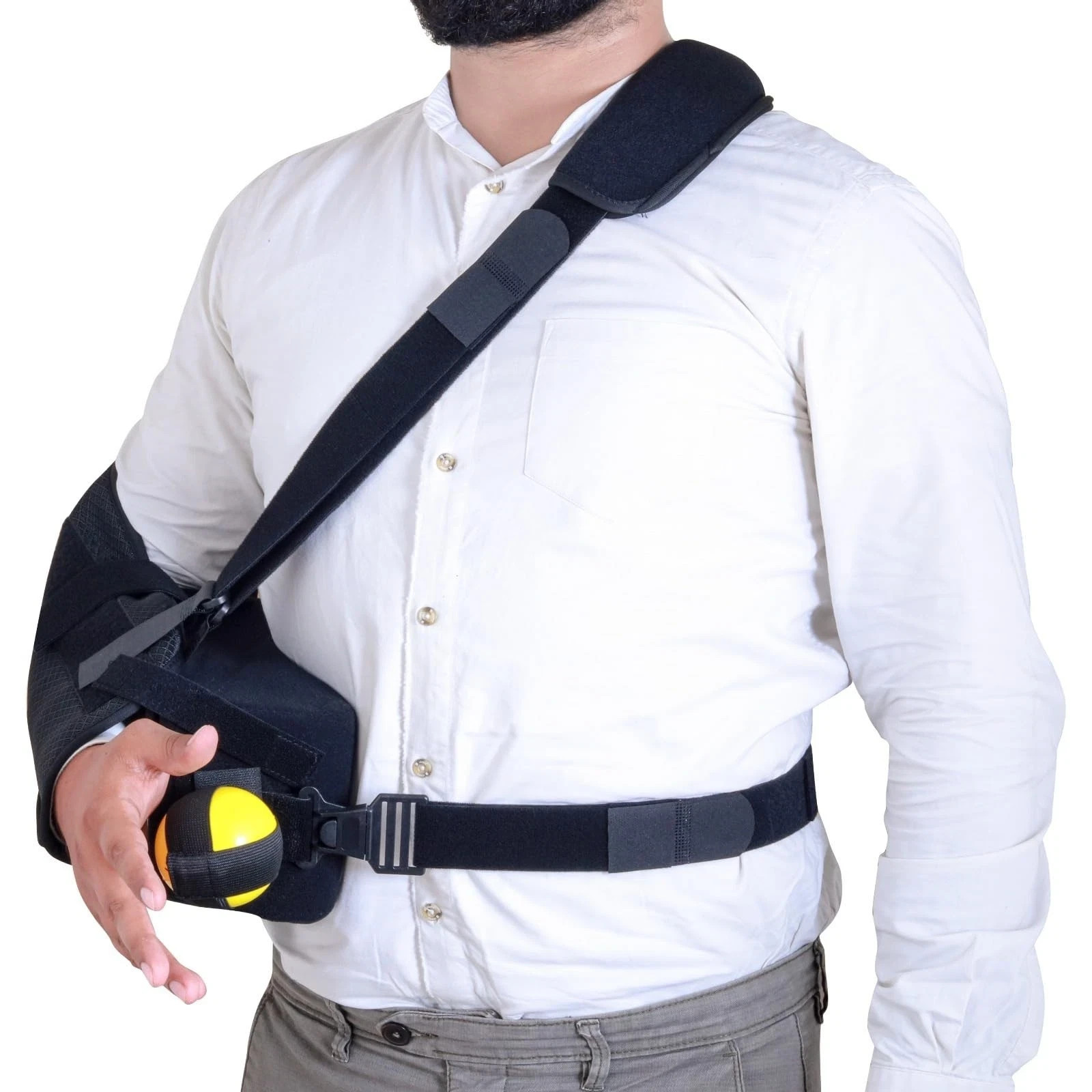 Dr. FRANKLYN’S Arm Sling Shoulder Brace with Abduction Pillow .