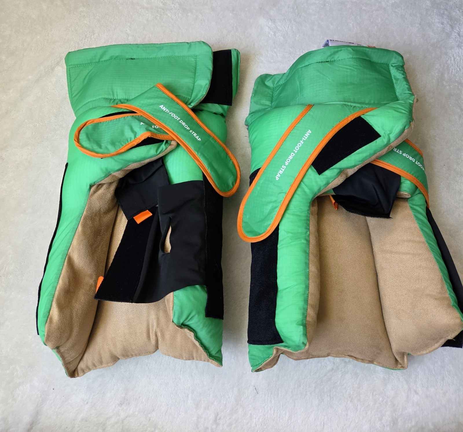 EHOB TruVue Heel Protector Boots Pair with Wedge & Anti-Foot Drop Strap