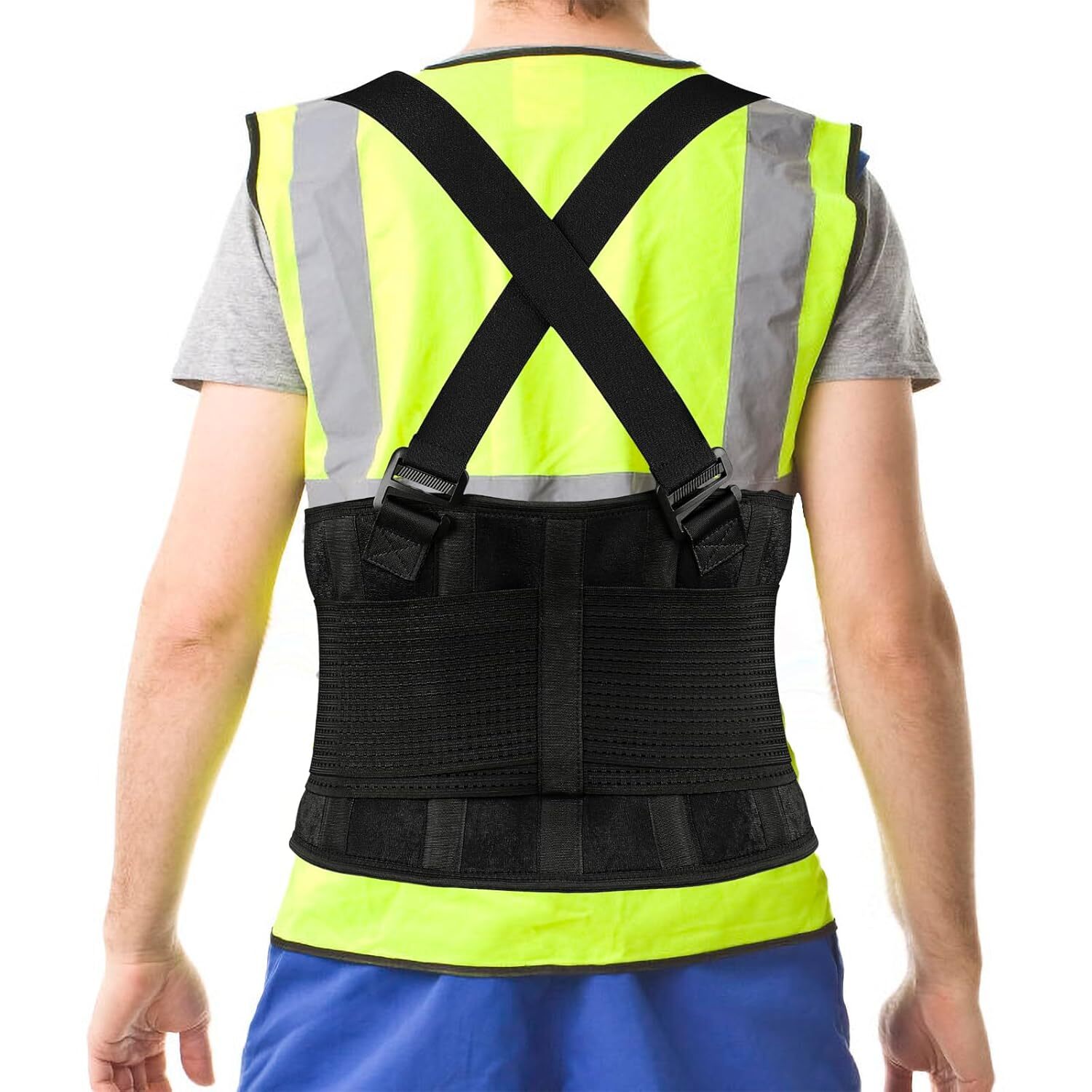 Work Back Brace – Support Belt for Lower Pain Relief, Heavy Medium