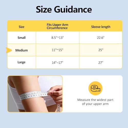 Air Compression Arm Massager M, Arm Sequential Compression Device | M, 11″~15″