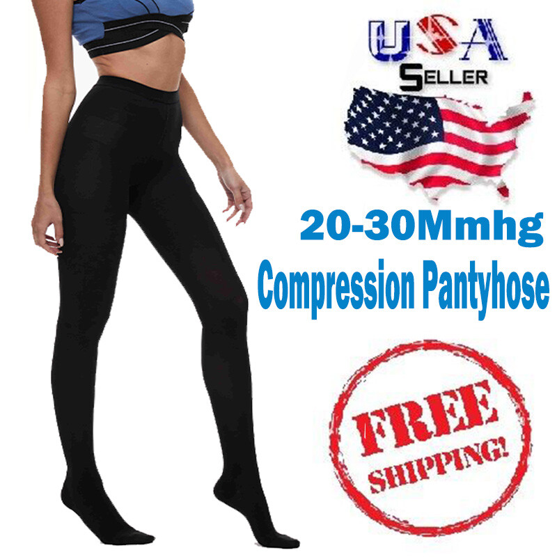 Compression Pantyhose Women 20-30mmhg Stockings Support Hose For Nurses Tights