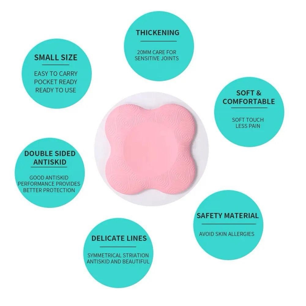 Durable Non-slip Lightweight Sweat-resistant Shock-absorbent 2pcs Yoga Knee Pads