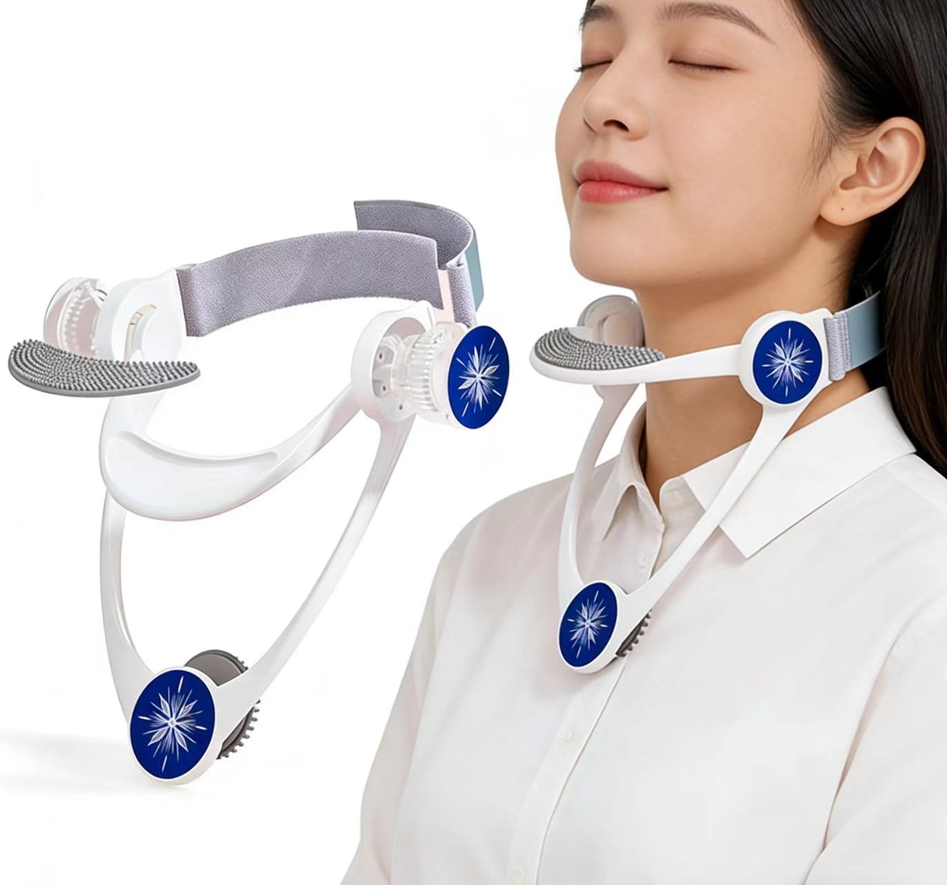 360°Adjustable Neck Brace, Posture Corrector for Men and Relieves Discomfort …