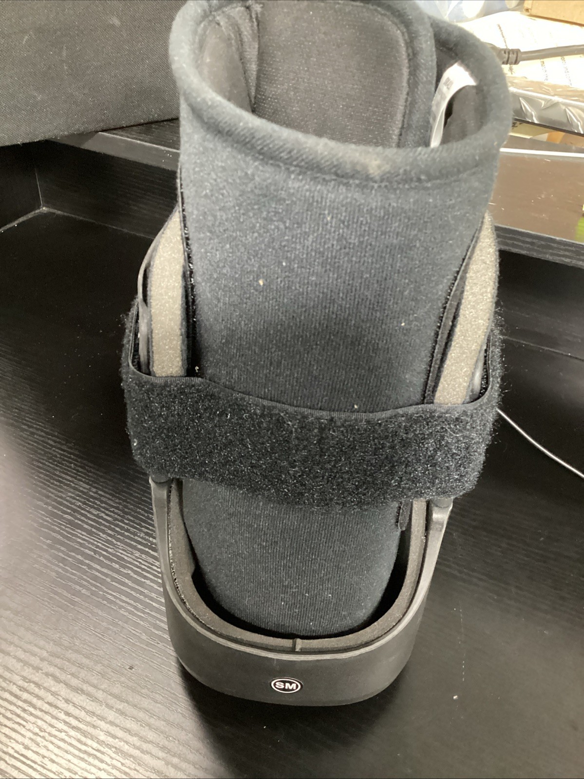 United Ortho Short Air Cam Walker Fracture Boot SMALL Black Used