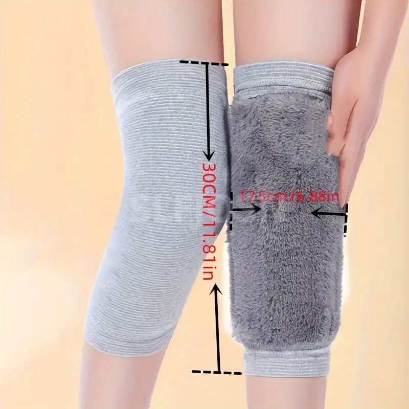 Women Men Elderly Winter Warm Knee Pads Cold Leg Arthritis Kneepad Knee Support