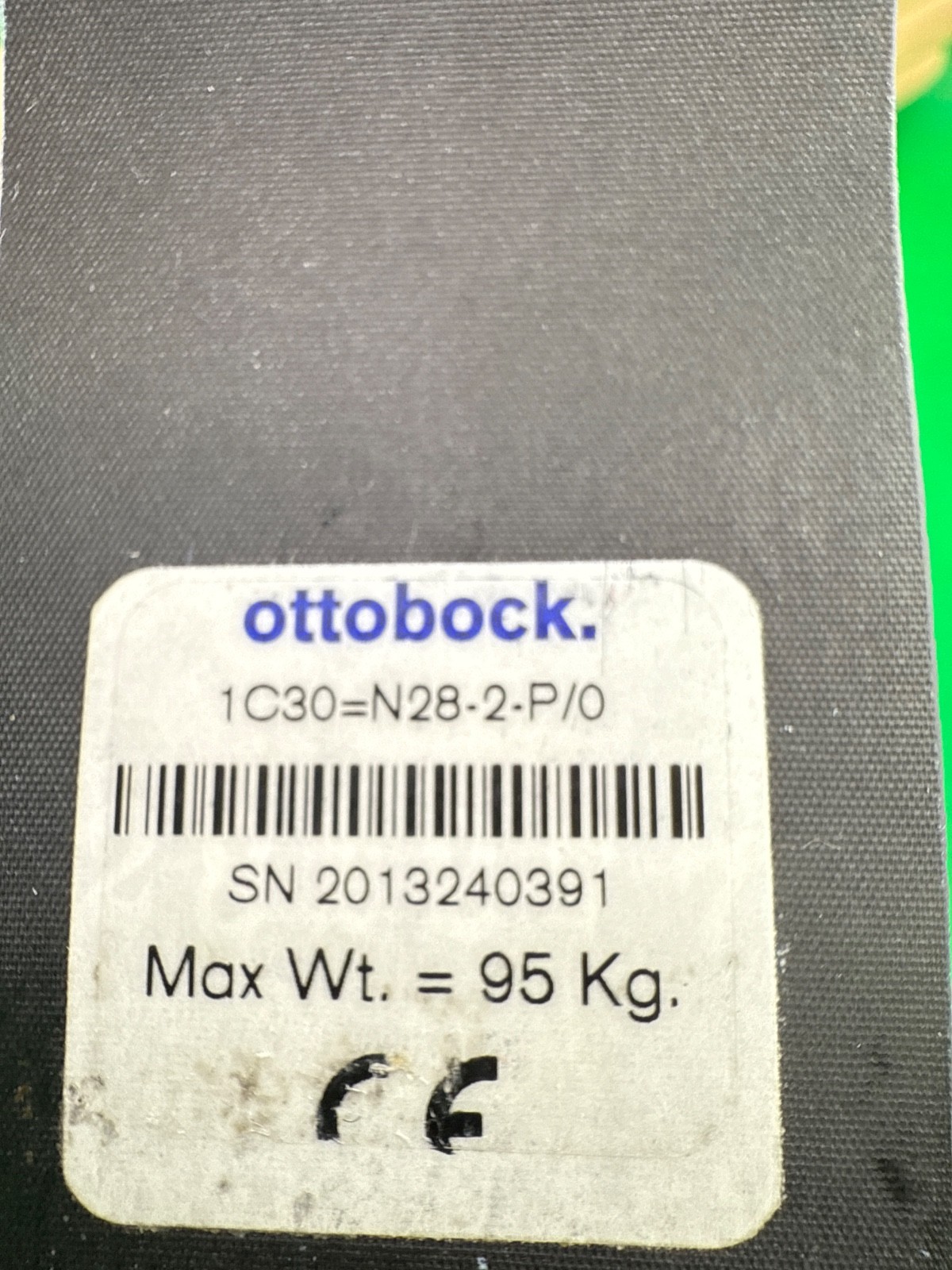 Ottobock Otto Bock 1C30 Trias Prosthetic Foot Size 28 Category 2 Great cond left