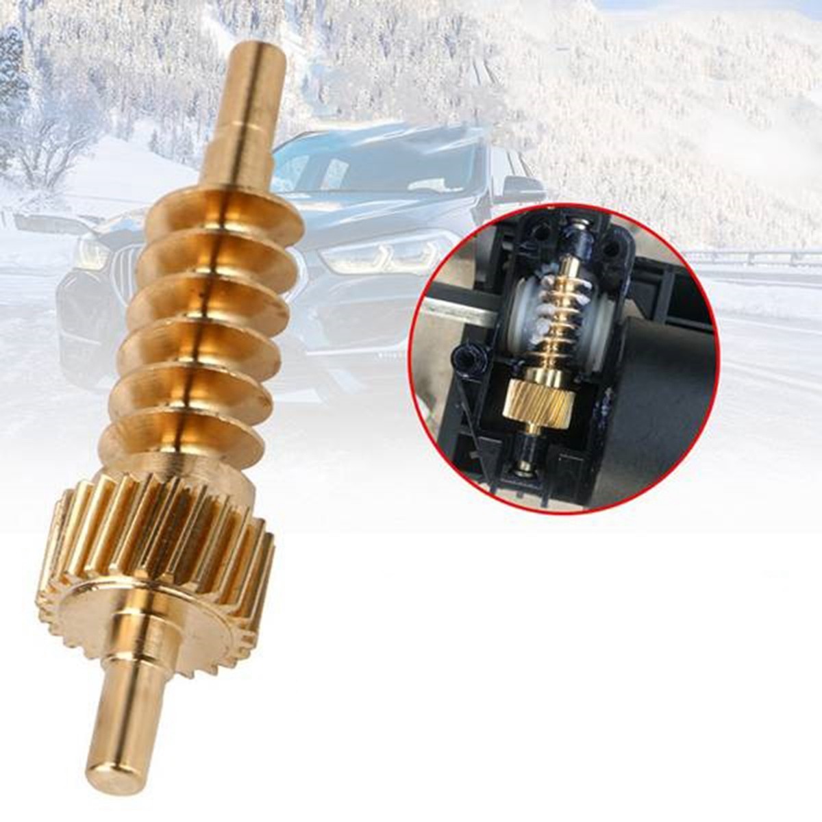 Car Thigh Support Actuator Repair Gear for 5 7 Series X5 X6 E60 E61 F077826
