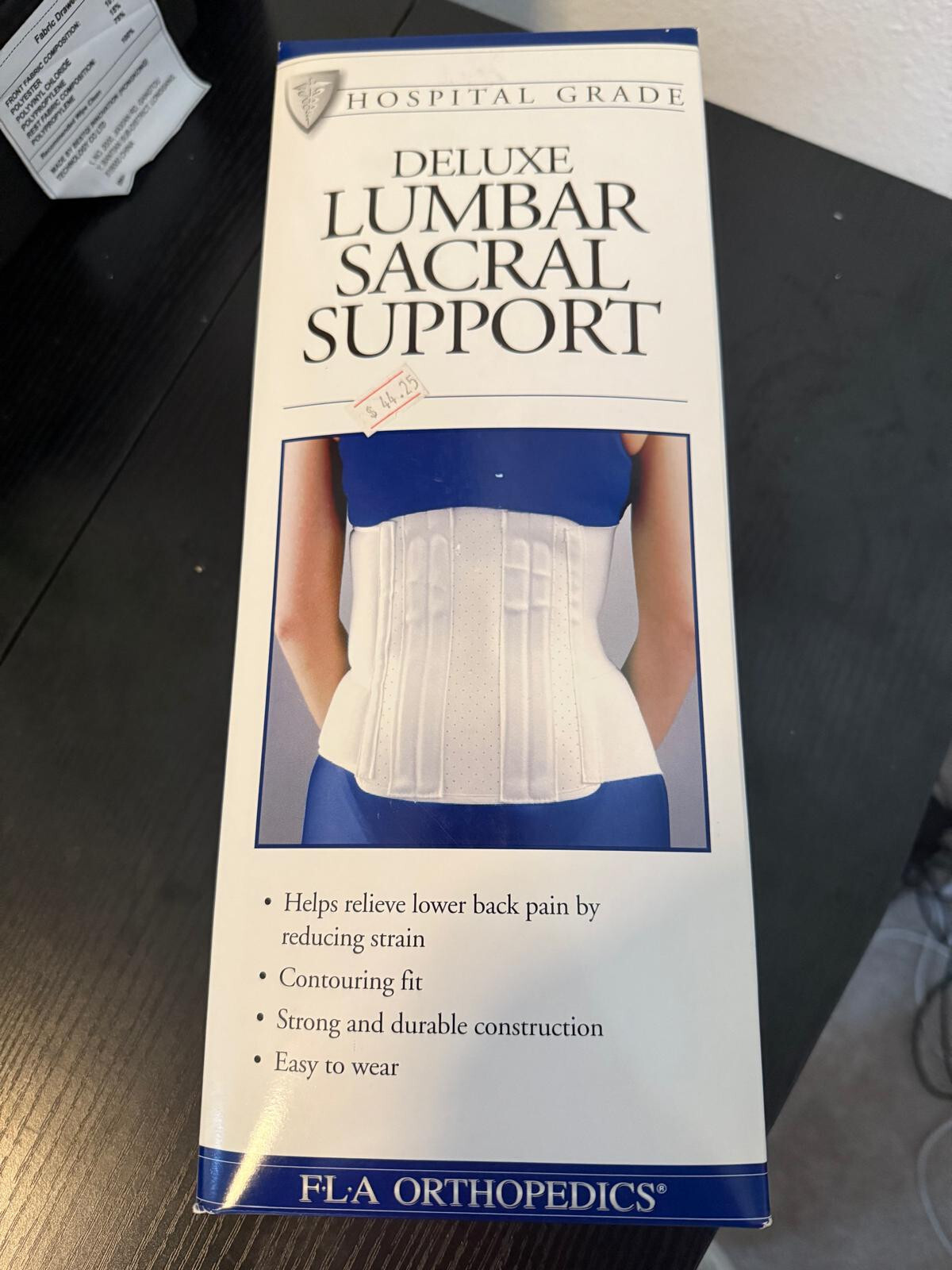 Deluxe 11″ Lumbar Sacral Support MD New