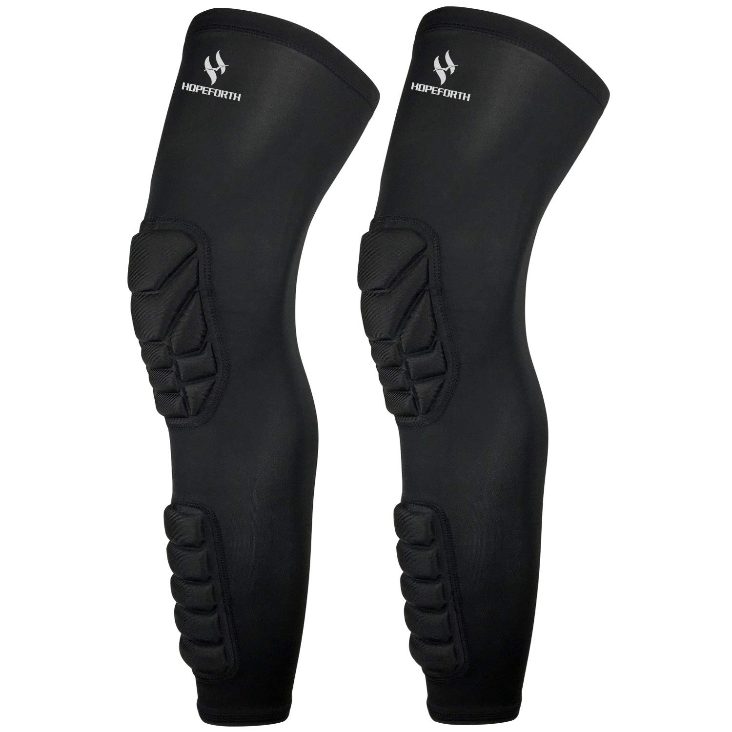 Knee Calf Padded 2 Pack Compression Leg Sleeve Shin Protective