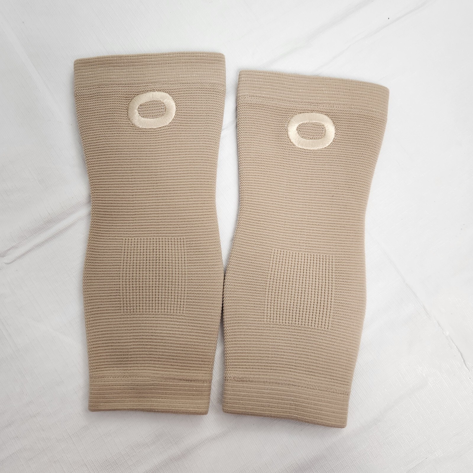 Ankle Brace Compression Sleeves Adult One Size Tan