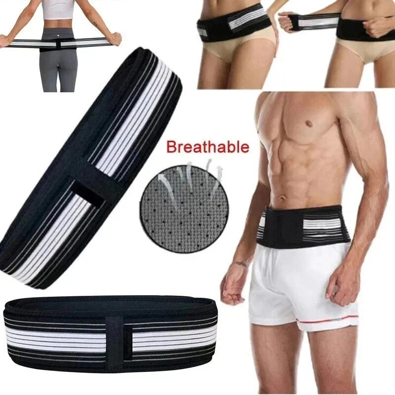 Sacroiliac SI Joint Hip Belt – Adjustable Pelvic Support Brace for Lower Back