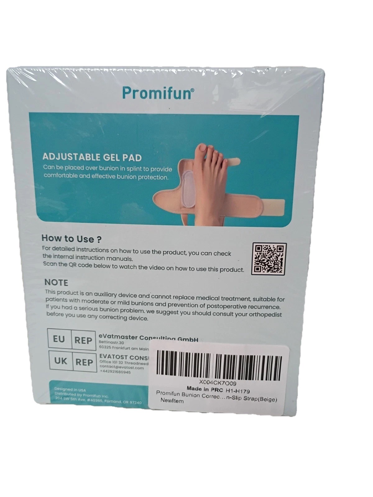 Promifun 2 count Bunion Relief & Toe Correction and 4 toe separators