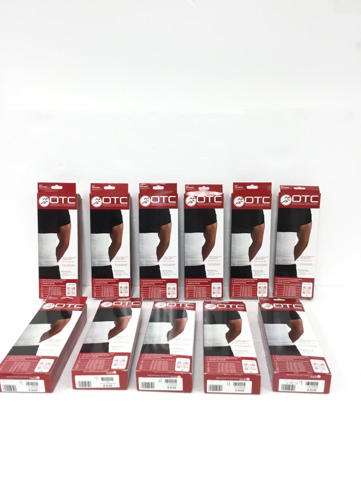 10x NEW OTC 2518 – 2518-S Abdominal Hernia Belt Small w/ Adjustable Fastening