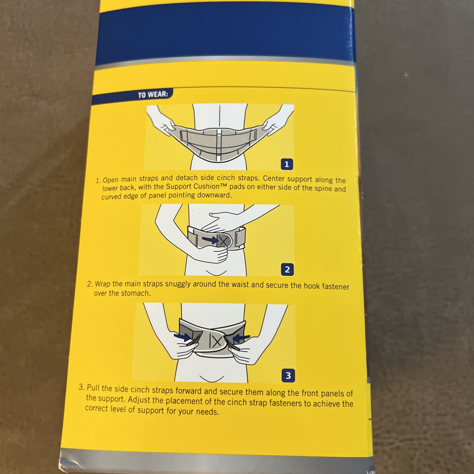 New FUTURO L-XL Stabilizing Back Support Moderate 46816 GROUND