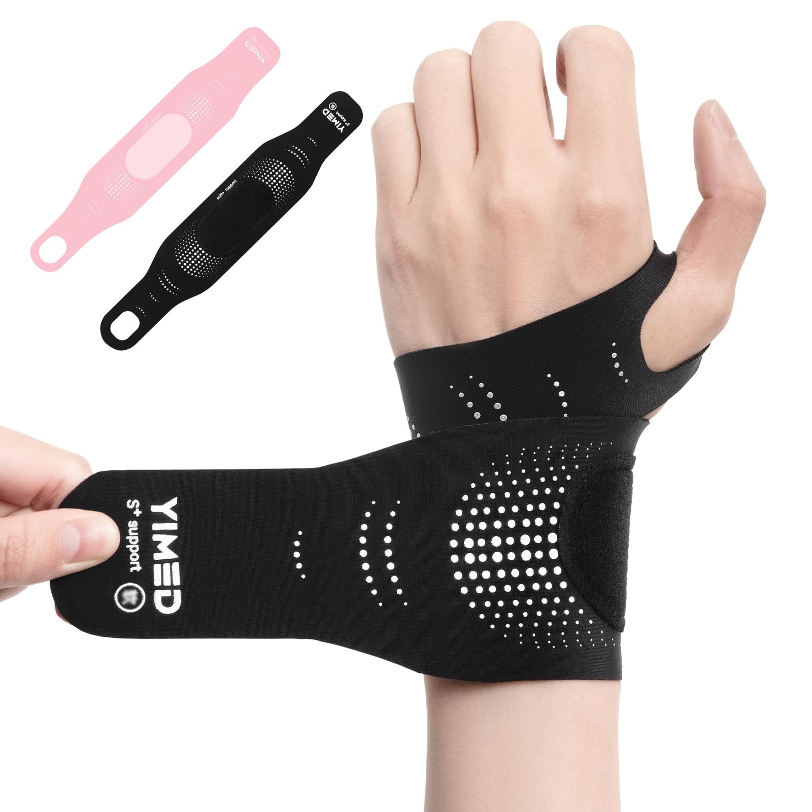 Ultra-Thin Wrist Brace Support for Carpal Tunnel, Wrist Brace for TFCC Tears,…
