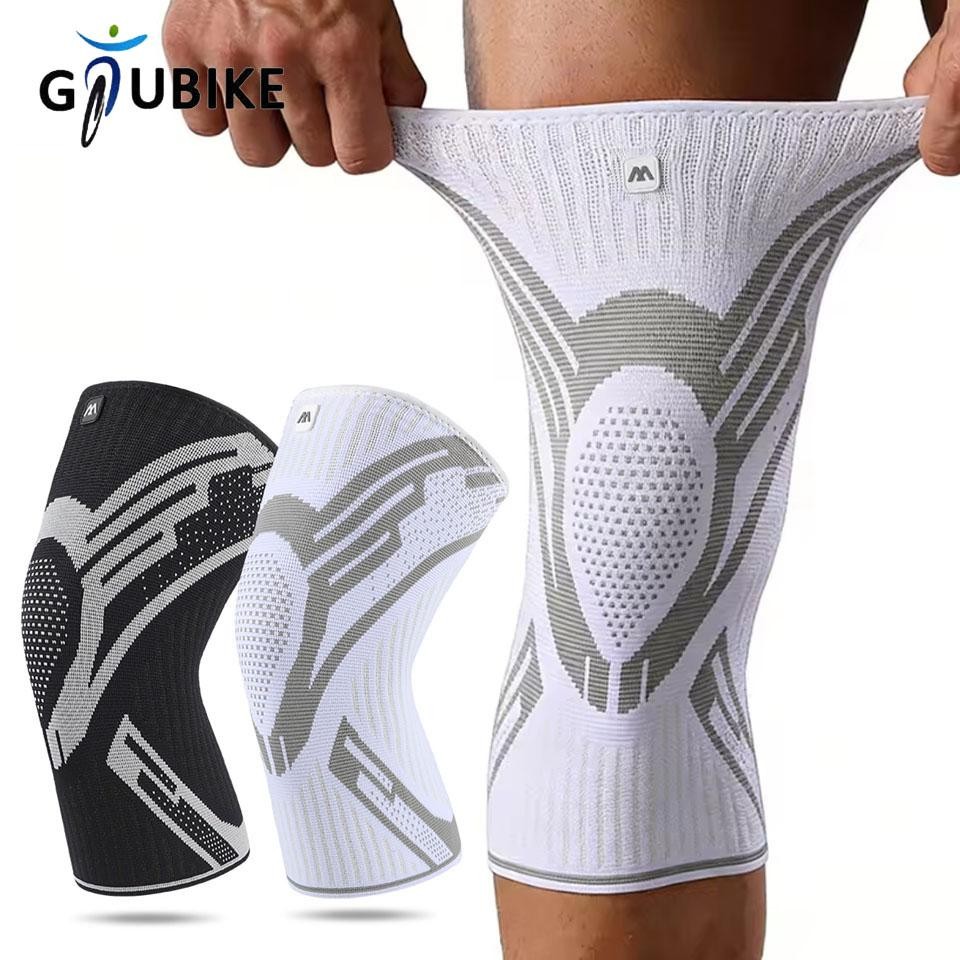 1PC Compression Knee Support Sleeve Breathable Brace with Spring Pads