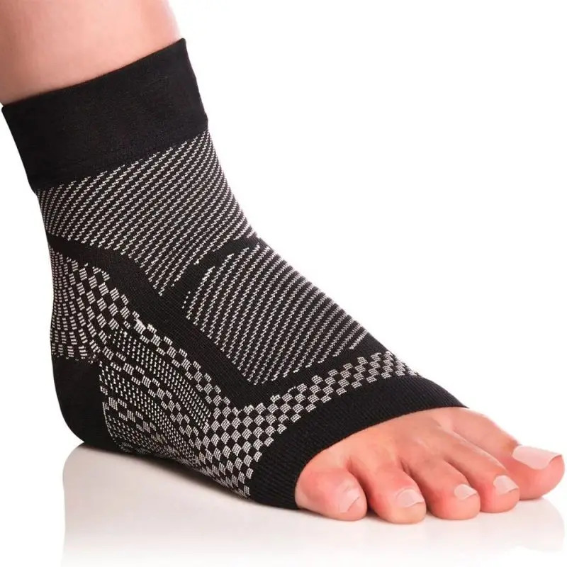 1Pair Sports Ankle Support Brace Compression Sleeve Plantar Fasciitis Sock