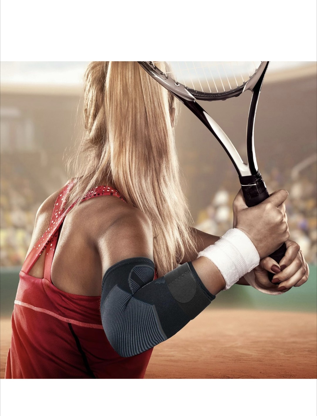 CYCLXY Arm Guards & Elbow Compression Sleeve 1 Pair. Small Tennis Elbow Braces