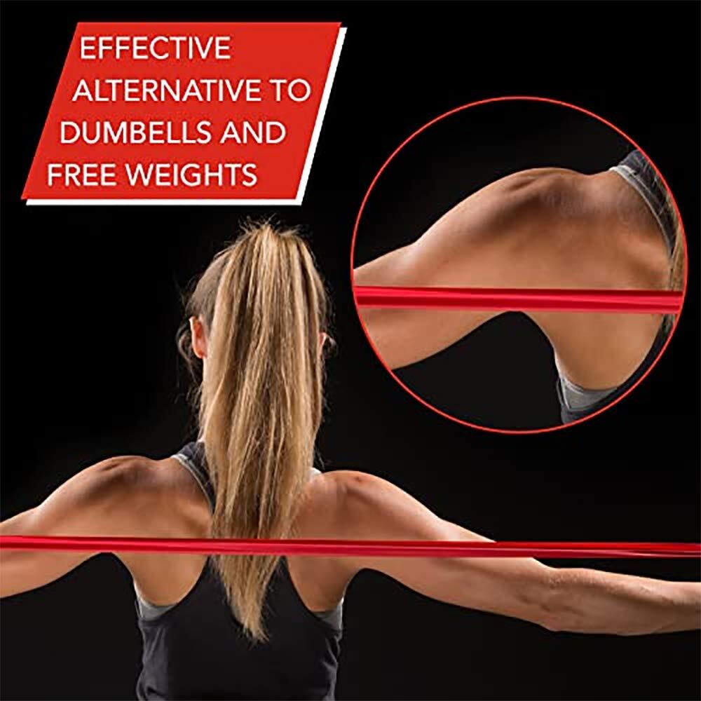 264014 ASO Ankle Stabilizer, Black, Medium & THERABAND Resistance Band Set, P…