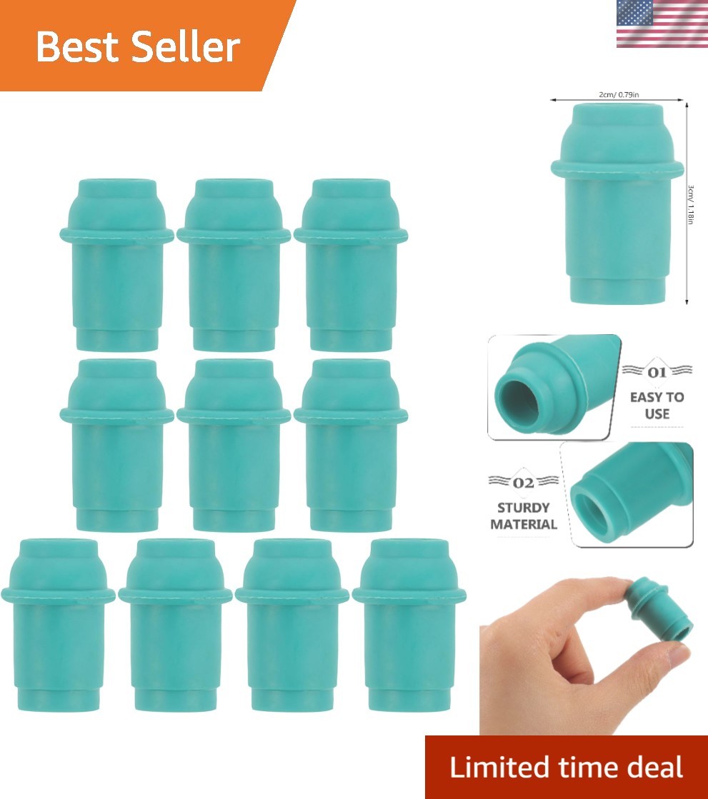 Durable 10 Pack Cupping Pump Nozzles – Ideal for Home Massage Therapy Use
