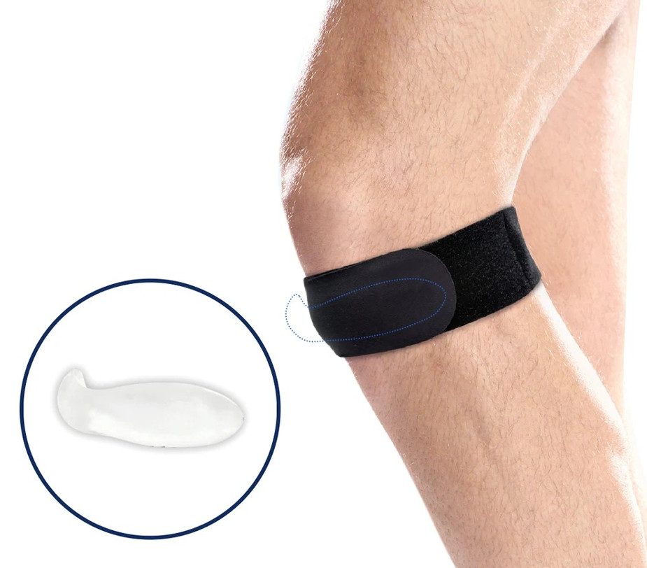 1PC Adjustable Patella Knee Strap Support Brace Pain Relief for Sports & Running