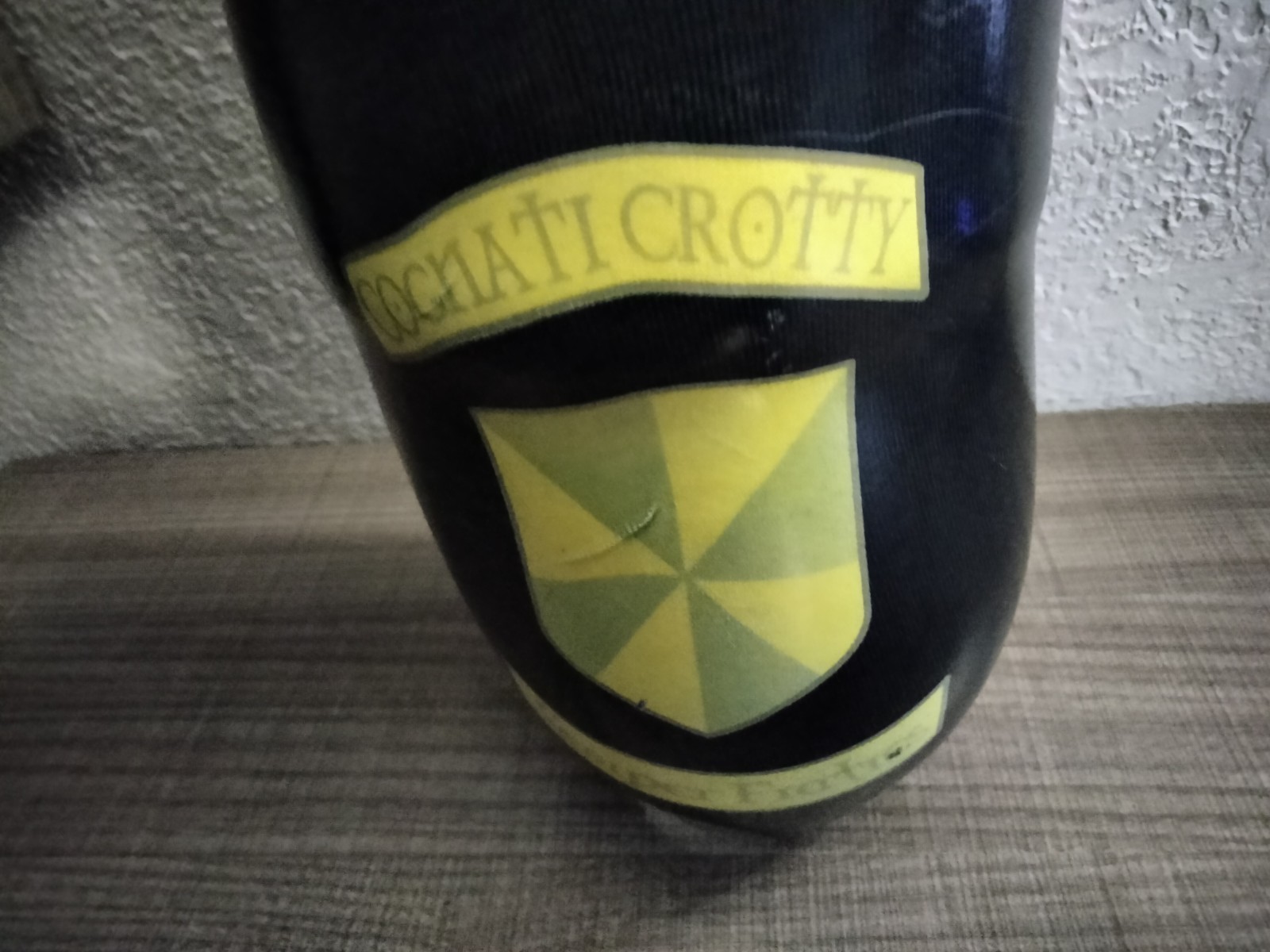Vintage Prosthetic Knee Leg Joint ~ Prosthesis Parts ~ Latin Decal “Crotty Kin..