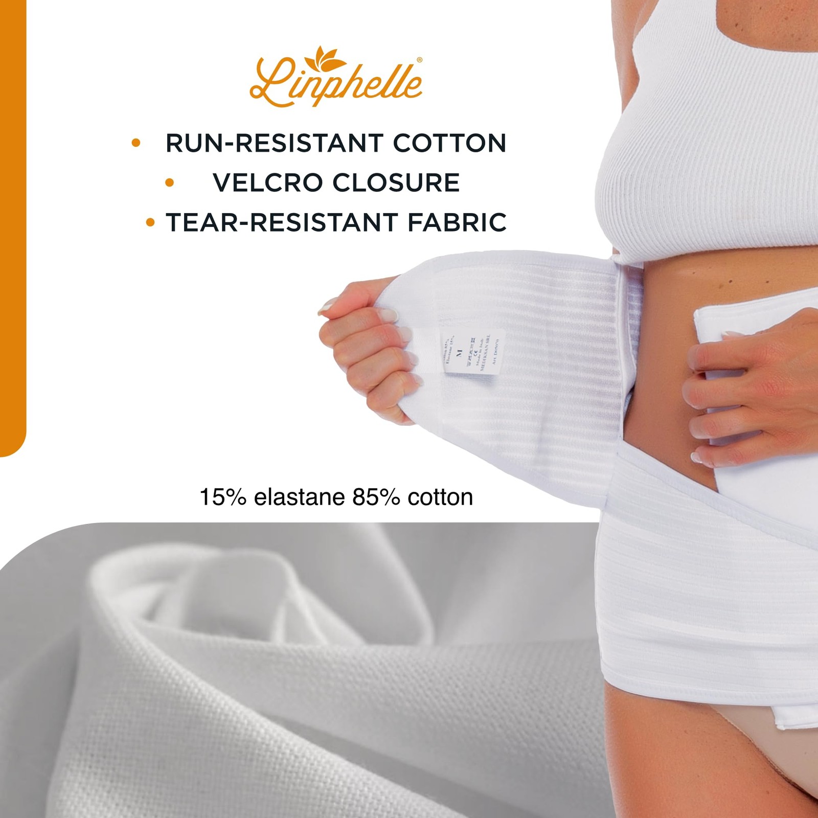 Post-Surgery and Postpartum Band – Elastic and Tear-Resistant Abdominal Postp…