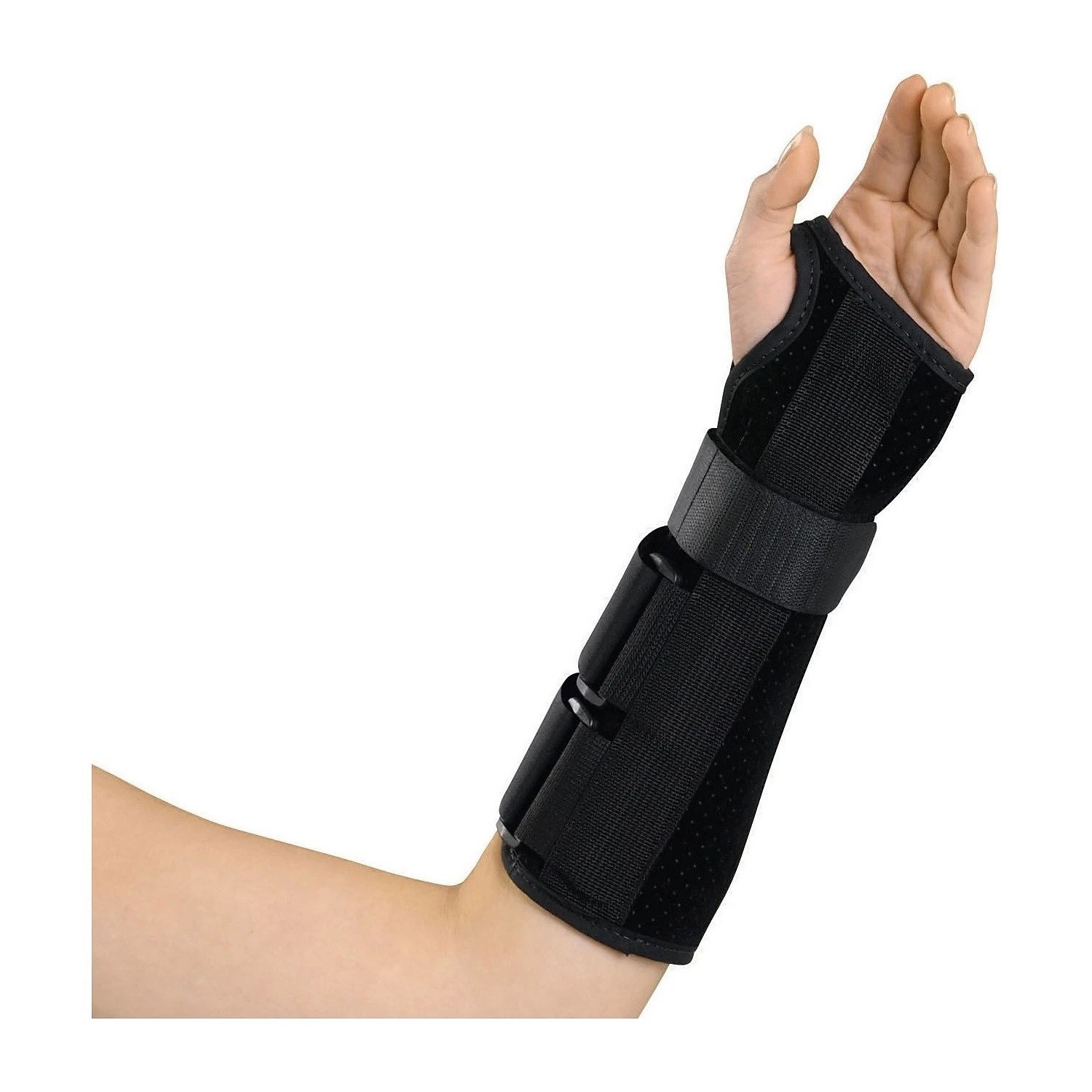 Medline Deluxe Wrist and Forearm Splints Medium Right Hand Each ORT18110LM