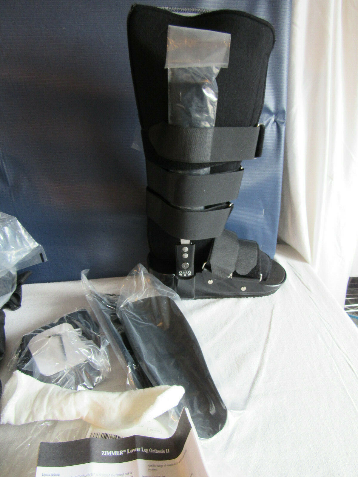 Zimmer Adjustable Orthosis MEDIUM Support Lower Leg Limb Brace Rehabilitation