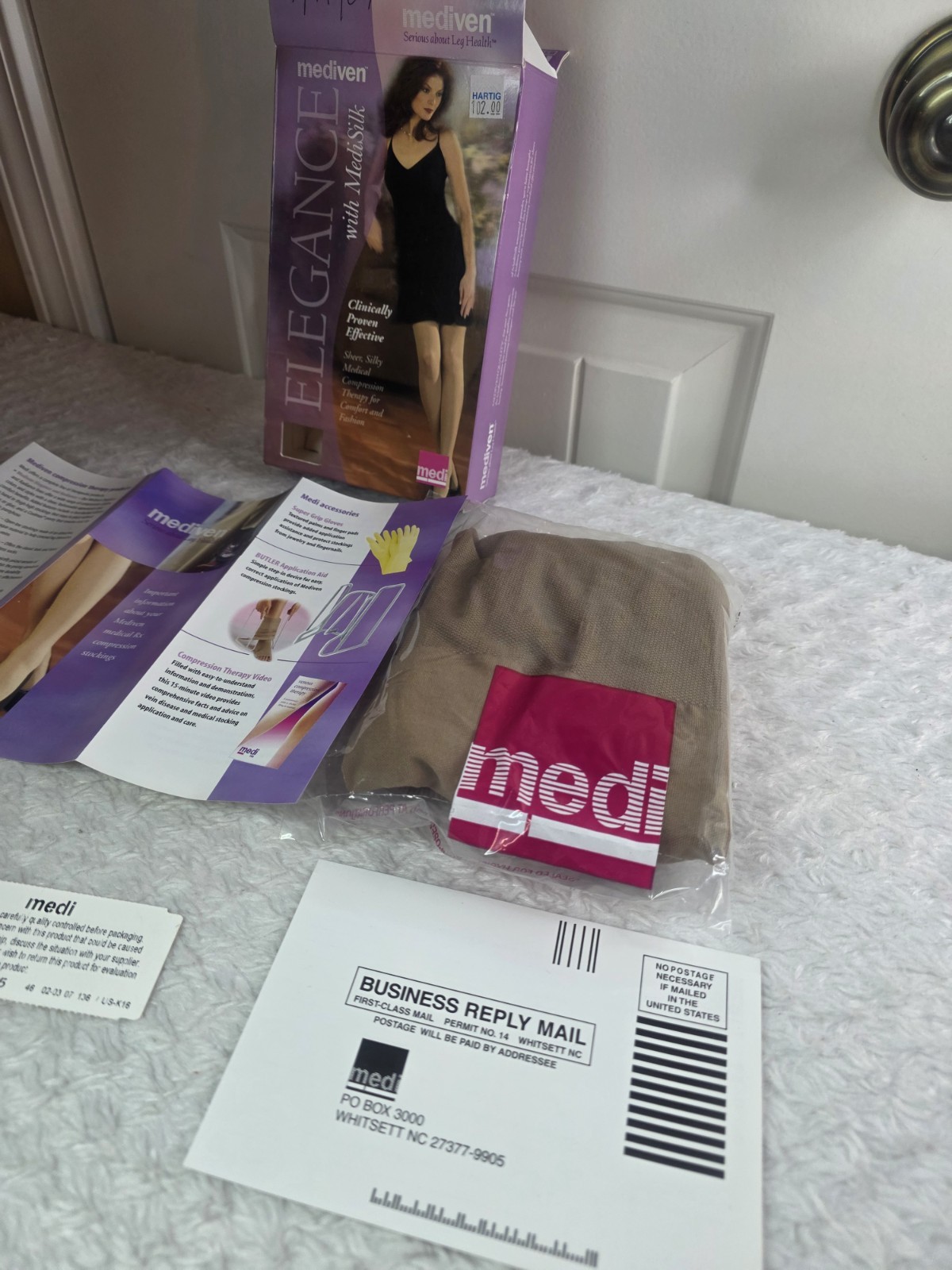 Mediven Elegance Firm Medical Compress 30-40 mmHg* Panty Beige II Close Toe.