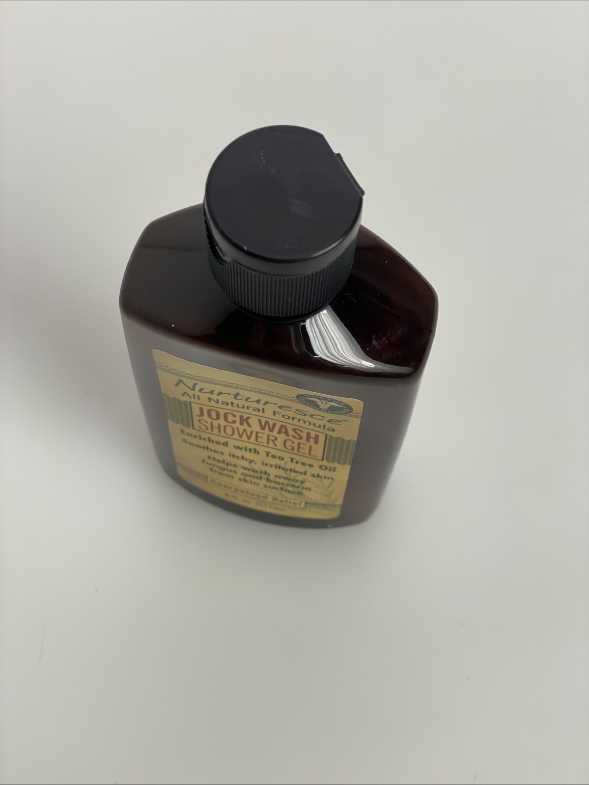 NEW PediFix Nurturesce Jock Wash Shower Gel 6 Fluid Ounce Tea Tree Oil Enriched