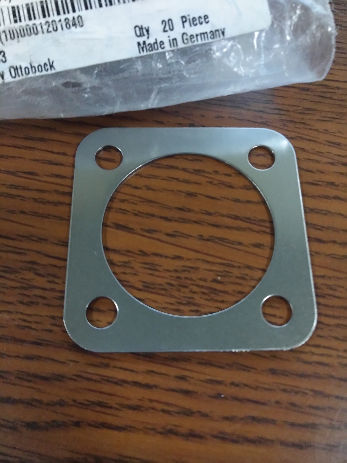 OTTOBOCK ~ PRESSURE PLATE 4Y19 For 4R37, 4R51 1/16”