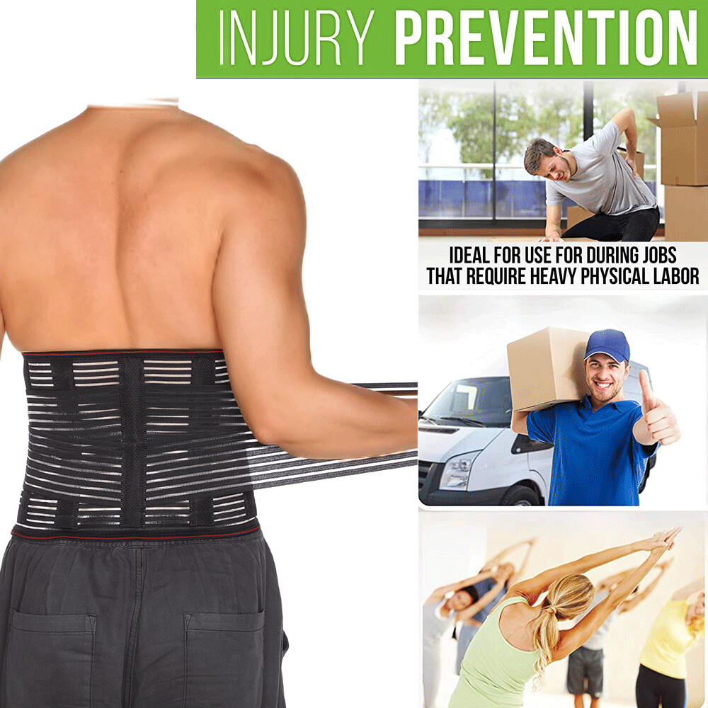 Men Women Lumbar Brace Orthopedic Protection Support Belt Lower Back Pain Relief