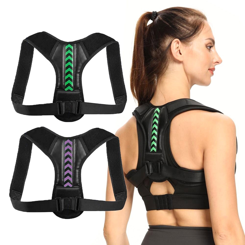 Adjustable Posture Corrector Back Shoulder Support Correct Brace Belt Men Women