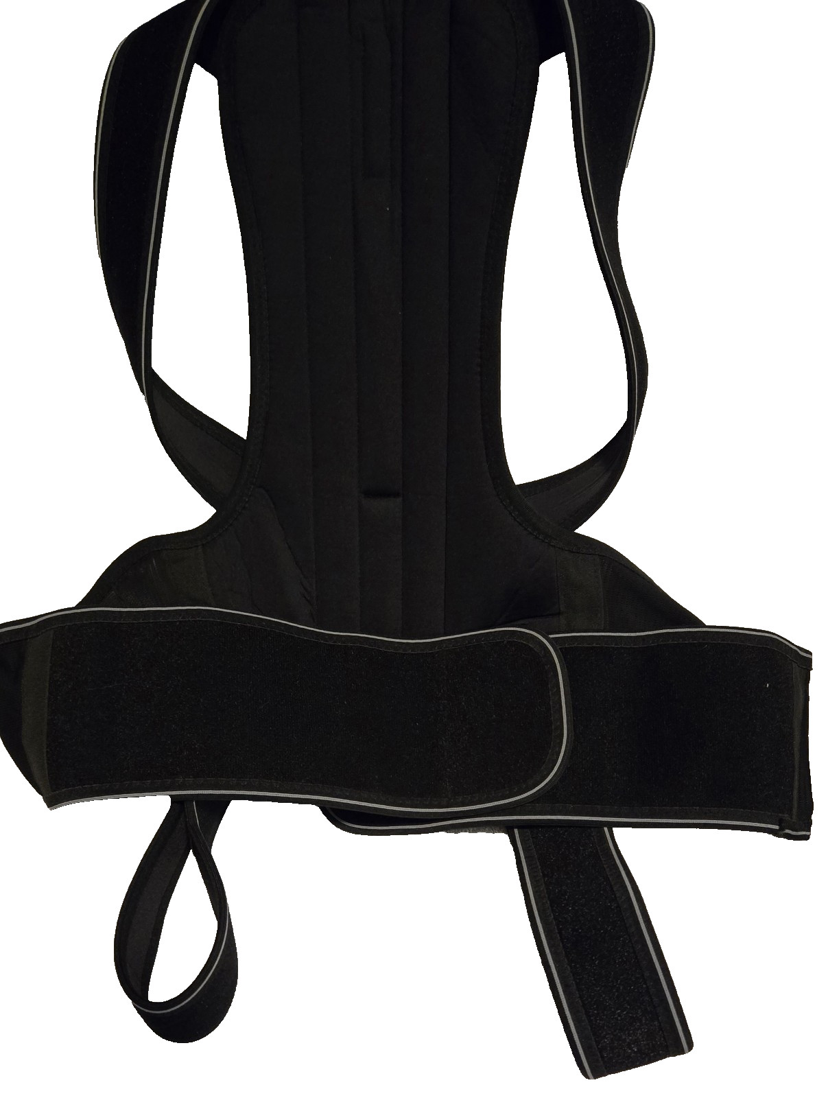 Copper Compression Posture Corrector Adjustable Support Spine Back Brace XL
